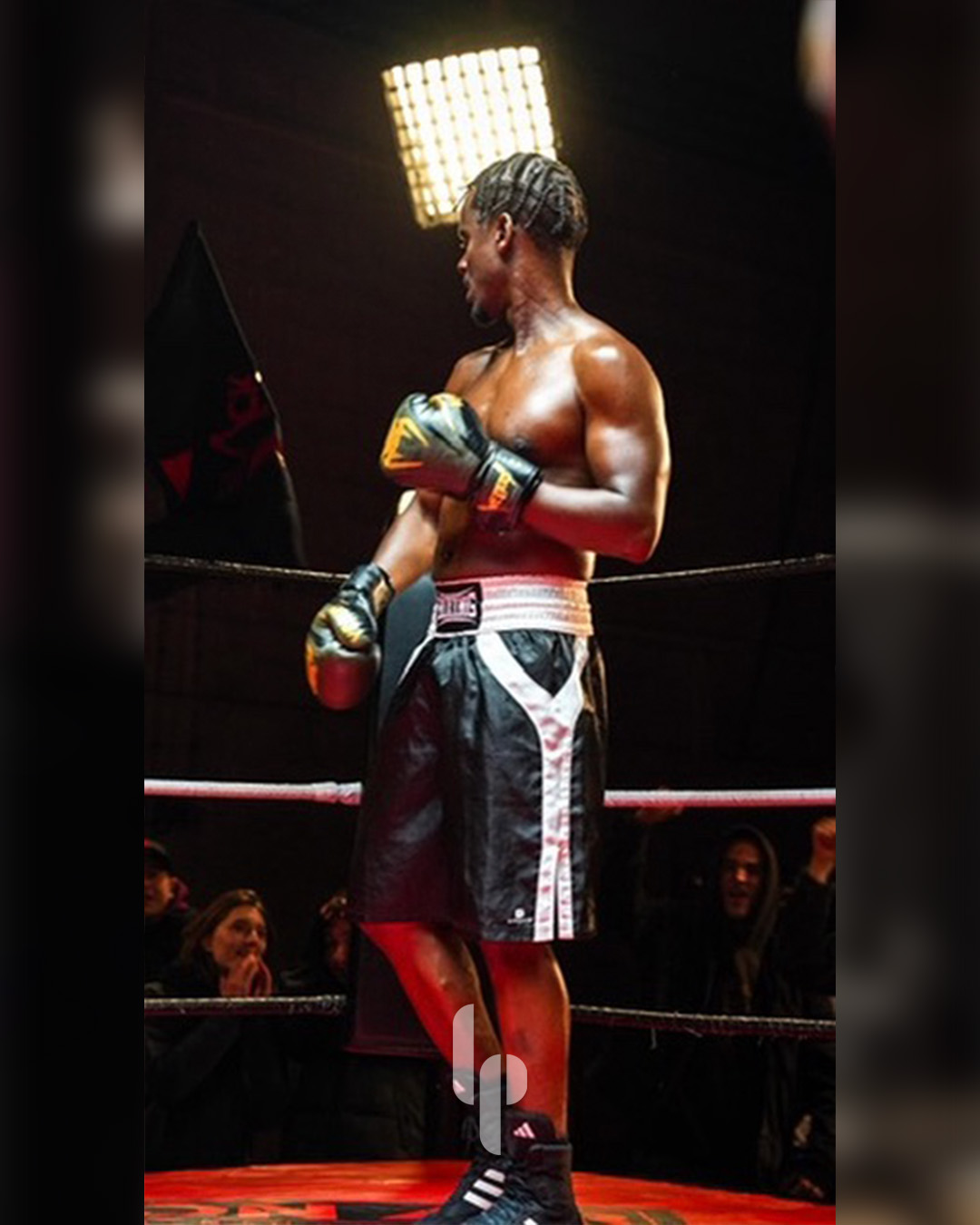 Boxeur sur le ring
