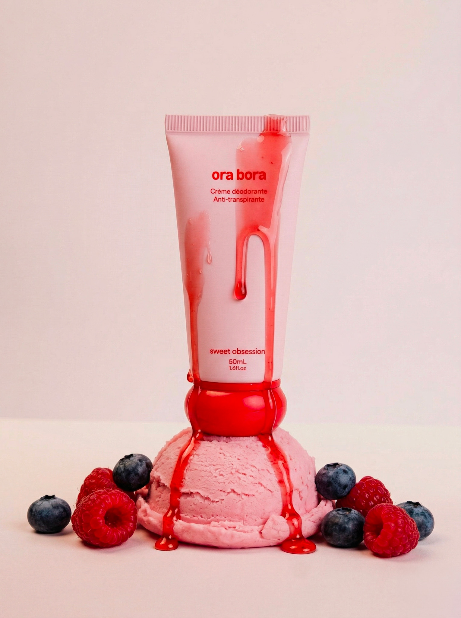 Ora Bora glace — retouche IA